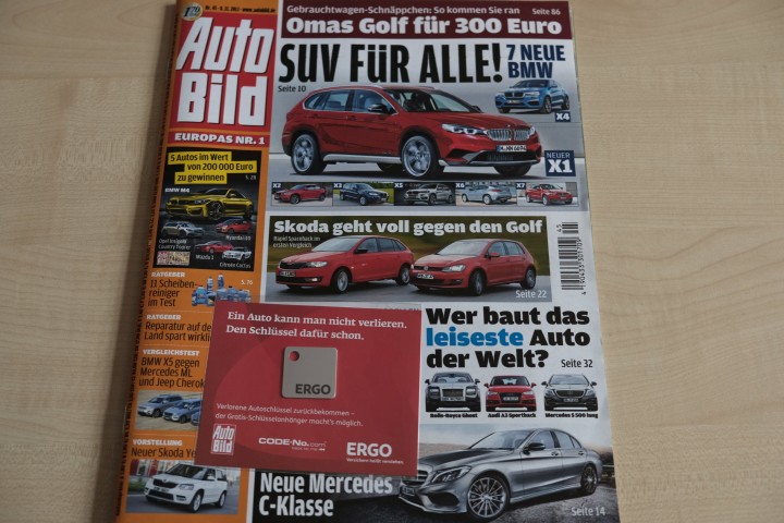 Deckblatt Auto Bild (45/2013)